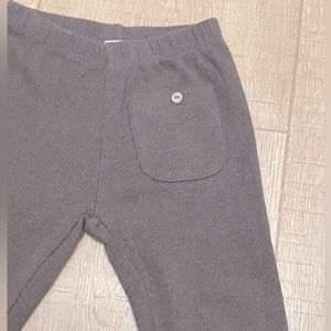 Zara comfy cotton pants brown size 2/3 year